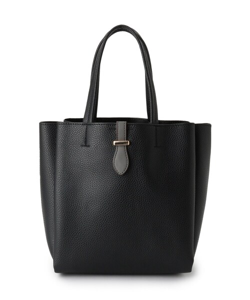 ITS'DEMO（イッツデモ）の「ベルト三層ミニトート（ハンドバッグ・レディース・イエロー/ライトベージュ/ブラック/アイボリー・00）」の13枚目の写真