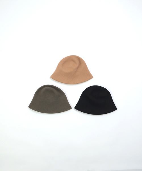 Kopka ] WOOL CLOCHARD HAT / ウールクローシャードハット | Domingo