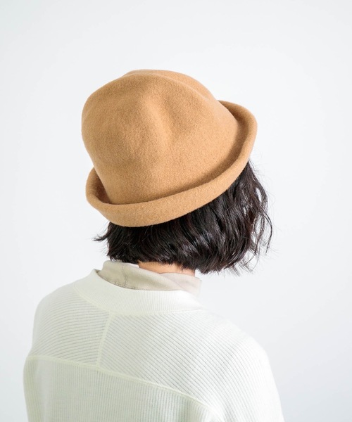 Kopka ] WOOL CLOCHARD HAT / ウールクローシャードハット