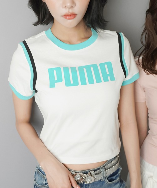 国内配送★PUMA★FUTURE ARCHIVE グラフィック 半袖 チビT 3色 セール】【PUMA / プーマ】ウィメンズ フューチャー プーマ