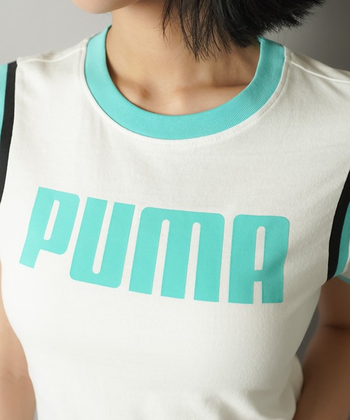 国内配送★PUMA★FUTURE ARCHIVE グラフィック 半袖 チビT 3色 セール】【PUMA / プーマ】ウィメンズ フューチャー プーマ