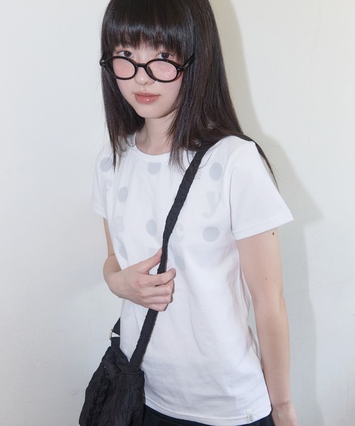 FANCY CLUB（ファンシークラブ）の「FANCY CLUB／ストリングクロスBAG（ショルダーバッグ・レディース・ブラック・FREE）」の4枚目の写真