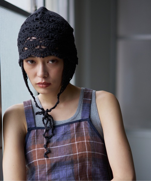 セール】Holy crochet cap（ニットキャップ/ビーニー）｜oll（オール