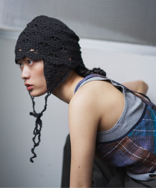 セール】Holy crochet cap（ニットキャップ/ビーニー）｜oll（オール