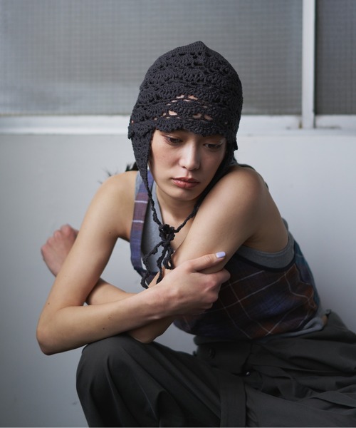 セール】Holy crochet cap（ニットキャップ/ビーニー）｜oll（オール