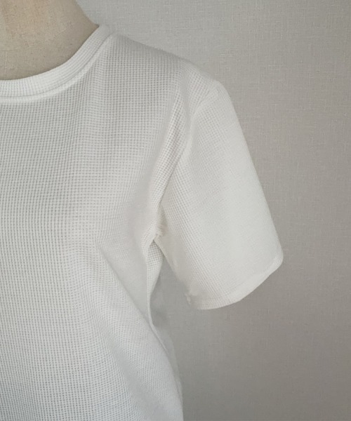 shoppinggo(ショッピングゴー)の「Tシャツ カットソー 半袖 レディース トップス(Tシャツ/カットソー・レディース・ホワイト/ブラック/ベージュ/グリーン・M)」の10枚目の写真