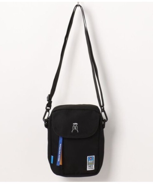 MEI OCEAN(メイオーシャン)の「MEI OCEAN ショルダーバッグ レディース 斜めがけ 大人 ミッフィー コラボ商品 MEI タテ型ショルダー(ST)(ショルダーバッグ・レディース・ブラック・FREE)」の1枚目の写真