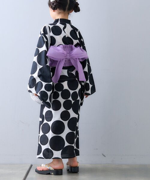 CIAOPANIC TYPY（チャオパニックティピー）の「【KIDS】セパレート浴衣（浴衣・キッズ・ブルー/ブラック・X-LARGE/LARGE/XX-LARGE/SMALL/MEDIUM）」の13枚目の写真