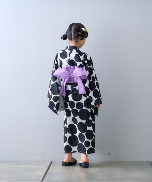 CIAOPANIC TYPY（チャオパニックティピー）の「【KIDS】セパレート浴衣（浴衣・キッズ・ブルー/ブラック・X-LARGE/LARGE/XX-LARGE/SMALL/MEDIUM）」の14枚目の写真