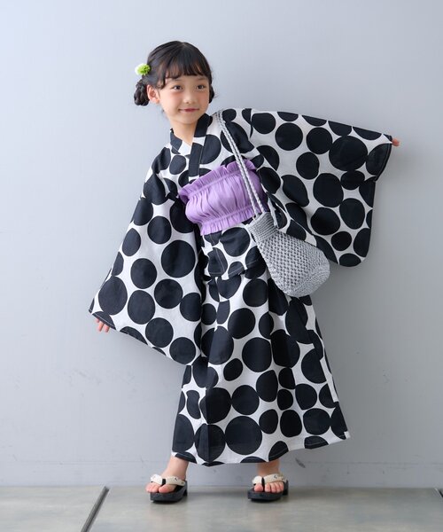 CIAOPANIC TYPY（チャオパニックティピー）の「【KIDS】セパレート浴衣（浴衣・キッズ・ブルー/ブラック・X-LARGE/LARGE/XX-LARGE/SMALL/MEDIUM）」の17枚目の写真
