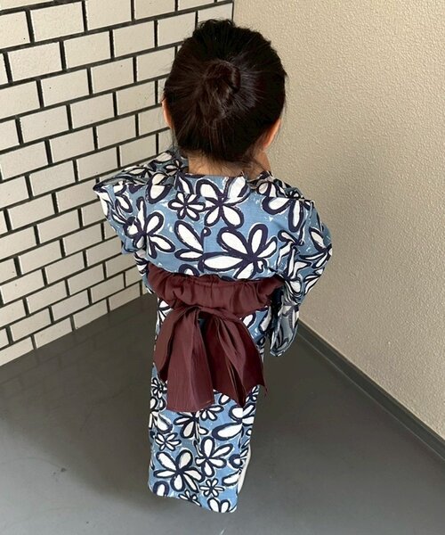 CIAOPANIC TYPY（チャオパニックティピー）の「【KIDS】セパレート浴衣（浴衣・キッズ・ブルー/ブラック・X-LARGE/LARGE/XX-LARGE/SMALL/MEDIUM）」の18枚目の写真