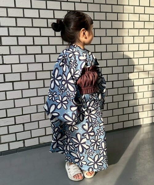 CIAOPANIC TYPY（チャオパニックティピー）の「【KIDS】セパレート浴衣（浴衣・キッズ・ブルー/ブラック・X-LARGE/LARGE/XX-LARGE/SMALL/MEDIUM）」の20枚目の写真