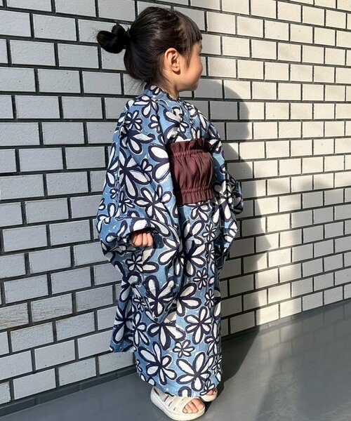 CIAOPANIC TYPY（チャオパニックティピー）の「【KIDS】セパレート浴衣（浴衣・キッズ・ブルー/ブラック・X-LARGE/LARGE/XX-LARGE/SMALL/MEDIUM）」の22枚目の写真