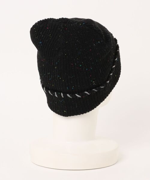 チチカカ（チチカカ）の「アクセントステッチワッチキャップ（ニットキャップ/ビーニー・レディース・ブラック/イエロー/ベージュ・FREE）」の15枚目の写真