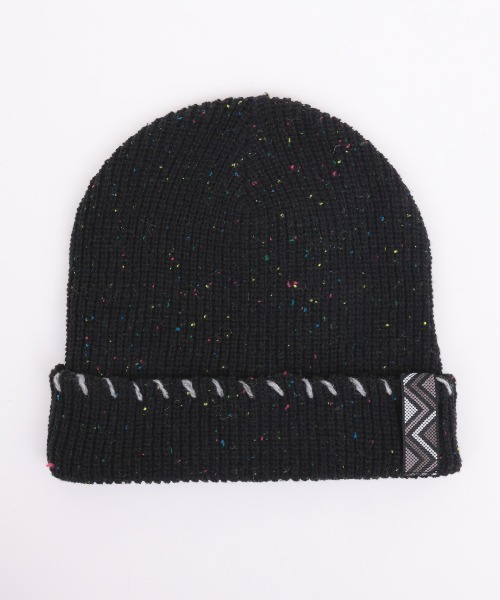 チチカカ（チチカカ）の「アクセントステッチワッチキャップ（ニットキャップ/ビーニー・レディース・ブラック/イエロー/ベージュ・FREE）」の9枚目の写真