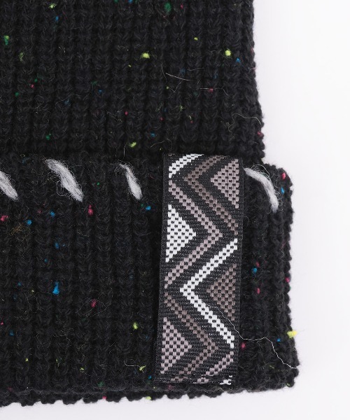 チチカカ（チチカカ）の「アクセントステッチワッチキャップ（ニットキャップ/ビーニー・レディース・ブラック/イエロー/ベージュ・FREE）」の12枚目の写真