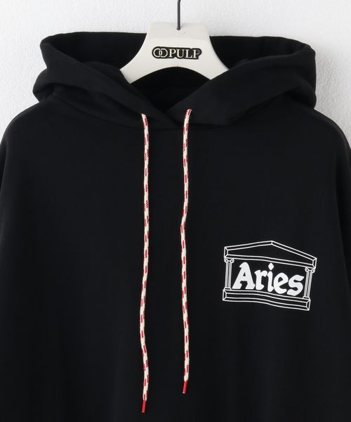 Aries アリーズ フード付きパーカー ブラック セール】【ARIES / アリーズ】COLUMN HOODIE（パーカー）｜ARIES