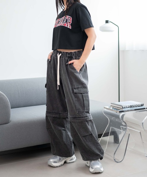 WEGO（ウィゴー）の「WEGO/PUメッシュヒールダッドスニーカー（スニーカー・レディース・ホワイト/ブラック/シルバー・SMALL/MEDIUM/LARGE）」の22枚目の写真