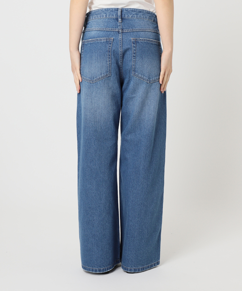 U by SPICK&SPAN(ユーバイスピックアンドスパン)の「ルーズバギーデニム(デニムパンツ・レディース・ブルー・34/36/38)」の11枚目の写真