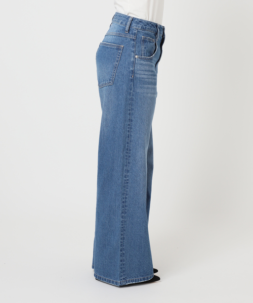 U by SPICK&SPAN(ユーバイスピックアンドスパン)の「ルーズバギーデニム(デニムパンツ・レディース・ブルー・34/36/38)」の10枚目の写真