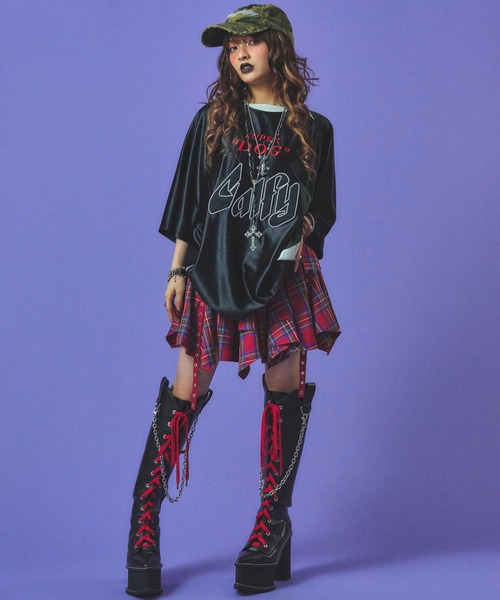 GALFY(ガルフィー)の「『GALFY/ガルフィー』売り子ユニ【Z】(Tシャツ/カットソー・レディース・ブラック/ゴールド/ホワイト・L/XL)」の9枚目の写真