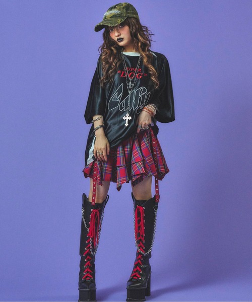 GALFY(ガルフィー)の「『GALFY/ガルフィー』売り子ユニ【Z】(Tシャツ/カットソー・レディース・ブラック/ゴールド/ホワイト・L/XL)」の12枚目の写真