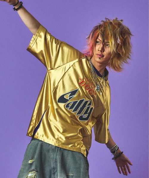 GALFY(ガルフィー)の「『GALFY/ガルフィー』売り子ユニ【Z】(Tシャツ/カットソー・レディース・ブラック/ゴールド/ホワイト・L/XL)」の15枚目の写真