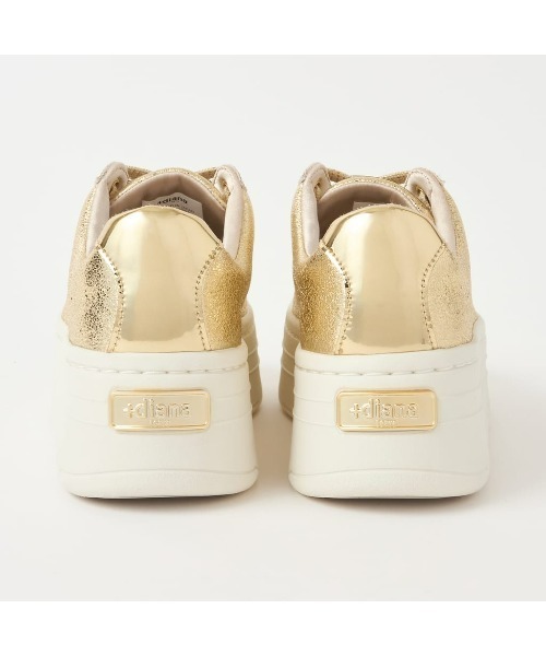 【+diana】プラットフォームスニーカー（厚底）23.5 diana｜厚底プラットフォームスニーカー | Rakuten Fashion(楽天