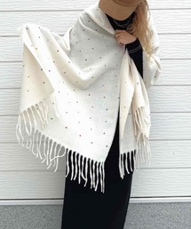 Q | カラフルドットストール(ストール/ショール)