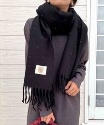 Q | カラフルドットストール(ストール/ショール)