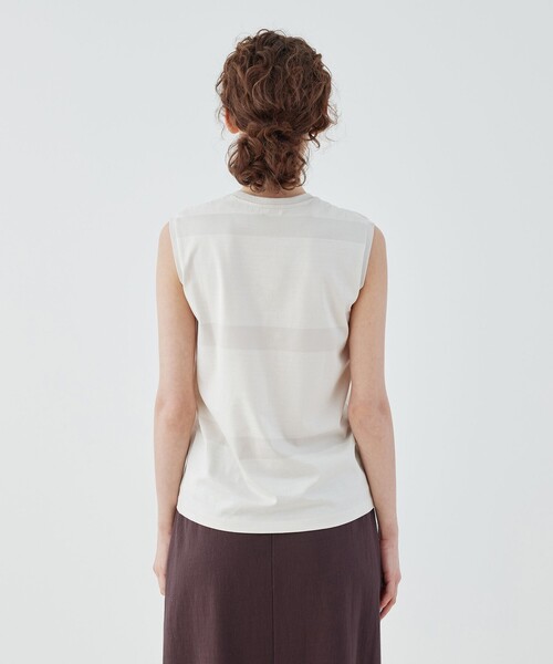 ファインコットン ノースリーブプルオーバー（Tシャツ