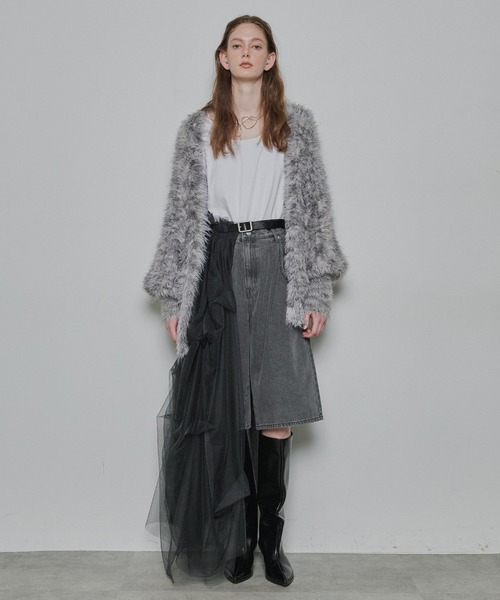 ラベルエチュード デニムlong ベルト Ela LA BELLE ETUDE（ラベル