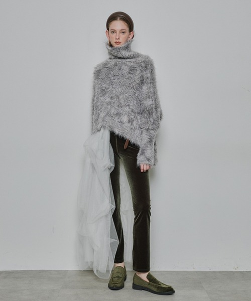 レザーベルト×Carrie（スカート）｜LA BELLE ETUDE（ラベルエチュード