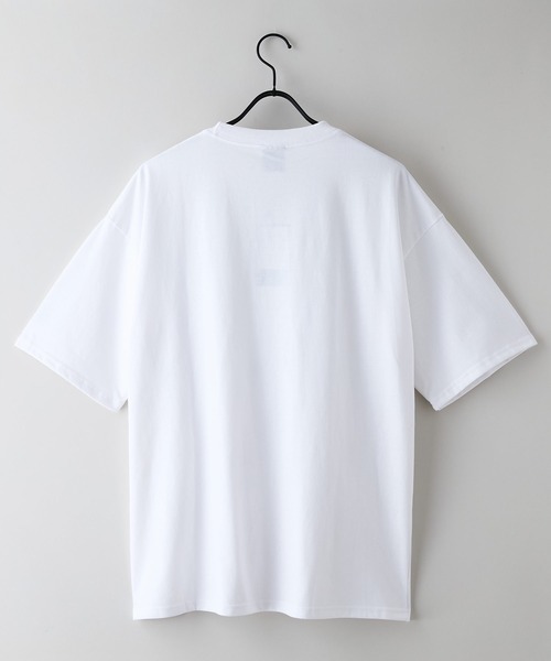 brknhome(ブロークンホーム)の「【brknhome/ブロークンホーム】アーティスティック オーバーサイズ プリントTシャツ(Tシャツ/カットソー・メンズ・ホワイト/ブラック・MEDIUM/LARGE)」の10枚目の写真