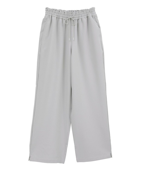 earth music&ecology(アースミュージックアンドエコロジー)の「リラックスワイドパンツ(その他パンツ・レディース・ブラック/キャメル/グレイッシュベージュ・S/M)」の4枚目の写真