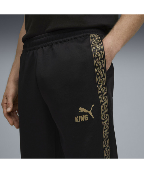 PUMA(プーマ)の「PUMA プーマ メンズ サッカー キング アンセム パンツ(その他パンツ・メンズ・ブラック×ゴールド・SMALL/MEDIUM/X-LARGE/X-SMALL/LARGE)」の7枚目の写真