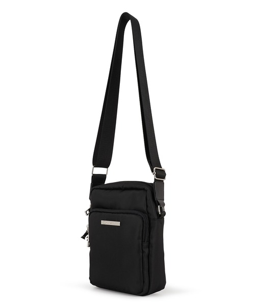 MURUA（ムルーア）の「MURUA(ムルーア)ミニショルダーバッグ MR-B1381 撥水ツイル・カジュアル（ショルダーバッグ・レディース・ブラック・FREE）」の7枚目の写真