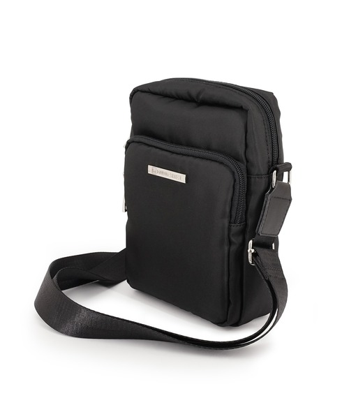 MURUA（ムルーア）の「MURUA(ムルーア)ミニショルダーバッグ MR-B1381 撥水ツイル・カジュアル（ショルダーバッグ・レディース・ブラック・FREE）」の9枚目の写真