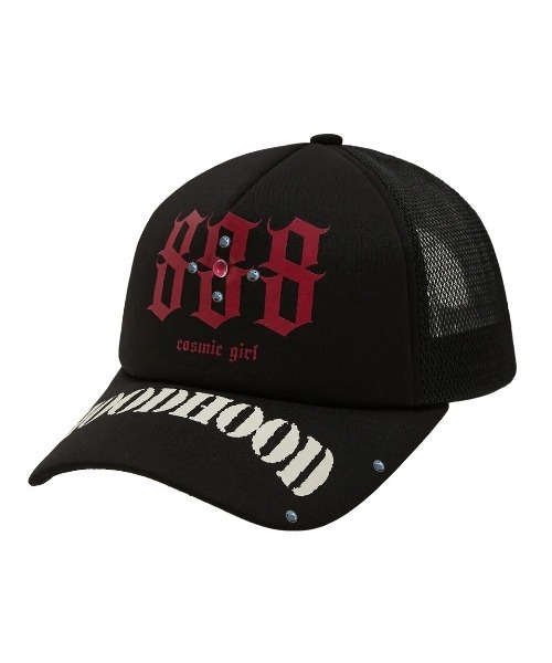 A'GEM/9 × .kom『HOODHOOD/フードフード』888メッシュCAP