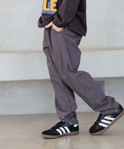 BAYFLOW（ベイフロー）の「[抜群の伸縮性!]ドリームストレッチペインター(KIDS)（その他パンツ・キッズ・ブラウン/ベージュ/ネイビー/チャコール・150cm/140cm/130cm/120cm/110cm）」の2枚目の写真