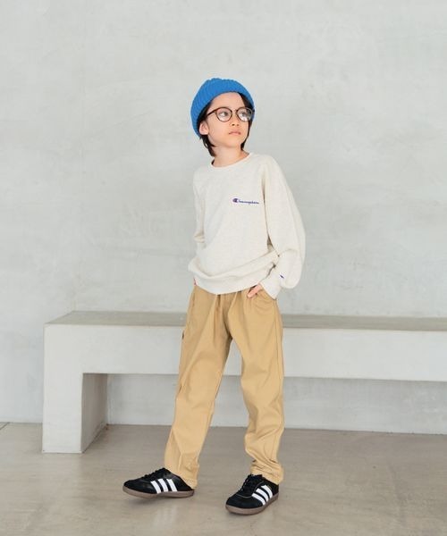 BAYFLOW（ベイフロー）の「[抜群の伸縮性!]ドリームストレッチペインター(KIDS)（その他パンツ・キッズ・ブラウン/ベージュ/ネイビー/チャコール・150cm/140cm/130cm/120cm/110cm）」の6枚目の写真