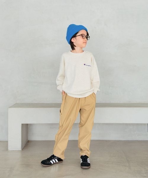 BAYFLOW（ベイフロー）の「[抜群の伸縮性!]ドリームストレッチペインター(KIDS)（その他パンツ・キッズ・ブラウン/ベージュ/ネイビー/チャコール・150cm/140cm/130cm/120cm/110cm）」の9枚目の写真