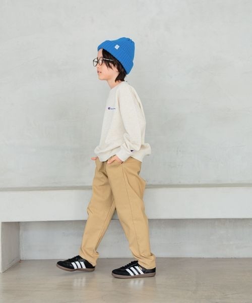 BAYFLOW（ベイフロー）の「[抜群の伸縮性!]ドリームストレッチペインター(KIDS)（その他パンツ・キッズ・ブラウン/ベージュ/ネイビー/チャコール・150cm/140cm/130cm/120cm/110cm）」の10枚目の写真