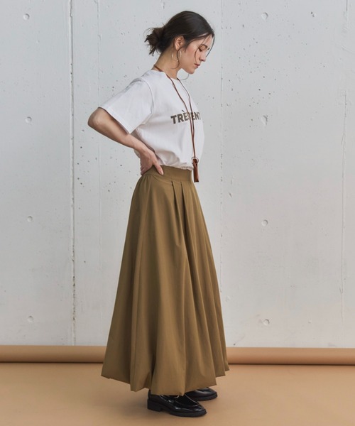 Doux archives（ドゥアルシーヴ）の「タックバルーンスカート（スカート・レディース・ブラウン/チャコールグレー/ワイン・FREE）」の21枚目の写真