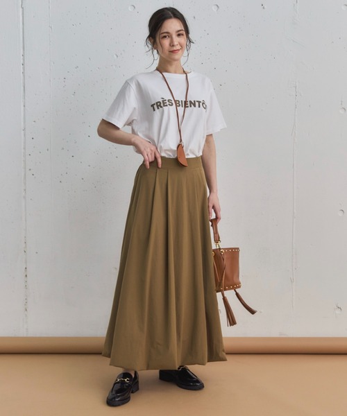 Doux archives（ドゥアルシーヴ）の「タックバルーンスカート（スカート・レディース・ブラウン/チャコールグレー/ワイン・FREE）」の19枚目の写真