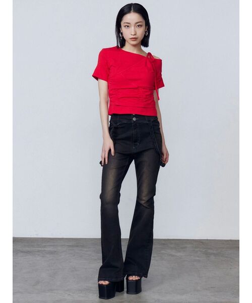 Typha バレエ トップス アシンメトリー 最終値下げ】Typha バレエ トップス アシンメトリー - メルカリ