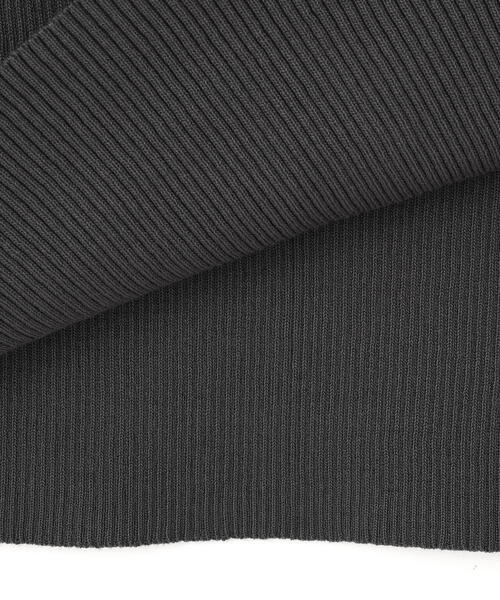 NATURAL BEAUTY BASIC（ナチュラルビューティーベーシック）の「◇フィルムラメカーデセットニットワンピース（ワンピース・レディース・ブラック系その他/グレー系その他/ブラウン系その他・MEDIUM/P/S）」の9枚目の写真