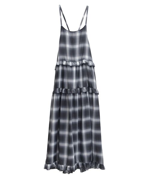 Petit fleur（プチフルール）の「・Petit Fleur オンブレーチェックキャミワンピ（ワンピース・レディース・ブラウン/ブラック/ネイビー・FREE）」の19枚目の写真