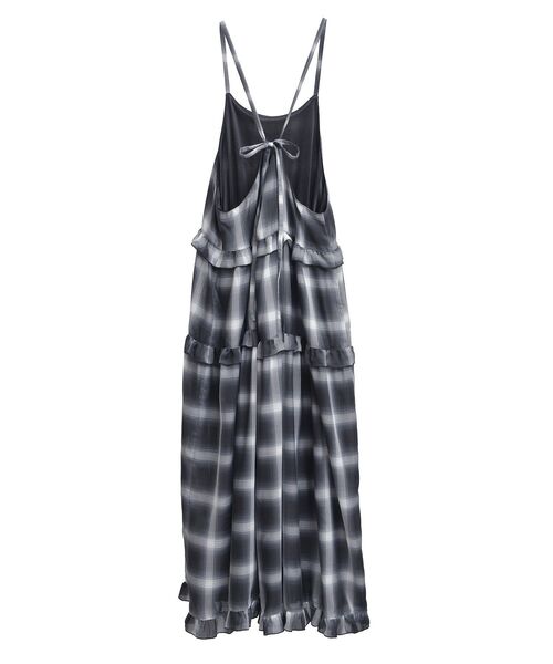 Petit fleur（プチフルール）の「・Petit Fleur オンブレーチェックキャミワンピ（ワンピース・レディース・ブラウン/ブラック/ネイビー・FREE）」の20枚目の写真