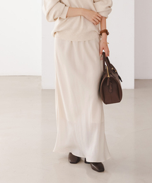 Noble | 《追加3》キュプラナローAラインスカート(スカート)